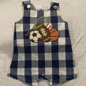 Mudpie 3-6 month romper